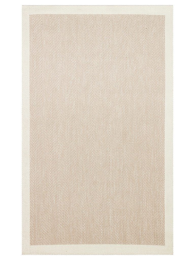 Resort Cotton Non-Slip Based Living Room Corridor Entrance Kitchen Stylish Rug 02 BEIGE