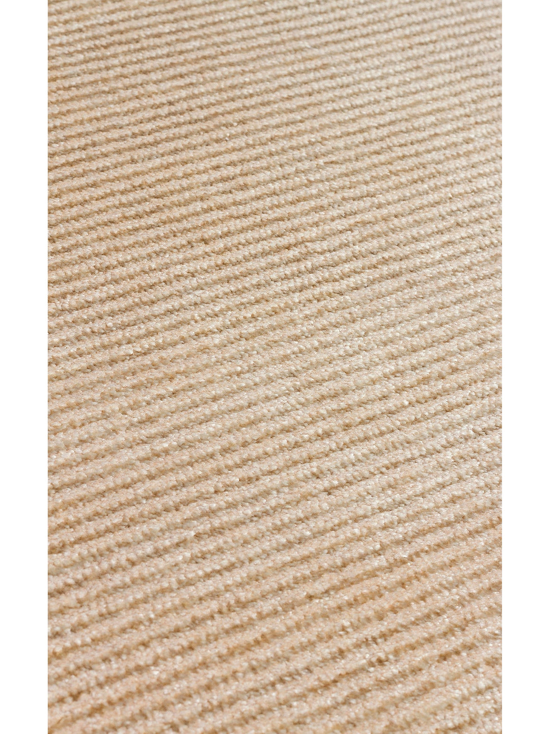 Montenegro Viscose Blend Plain Patterned Tight Weave Living Room Hall Hallway Modern Carpet 01 BEIGE