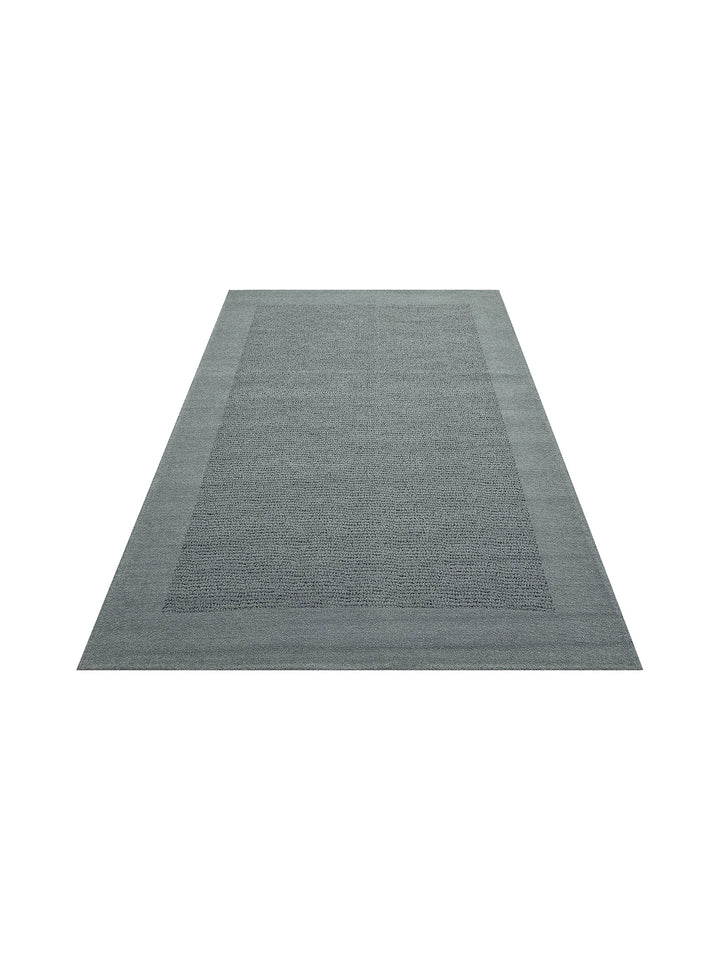 Atacama Cotton Non-Slip Based Living Room Corridor Entrance Kitchen Fine Woven Modern Carpet 01 GREY