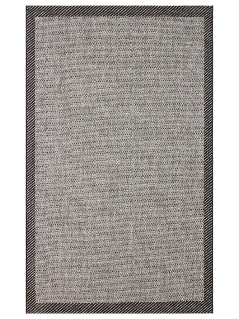 Resort Pamuklu Kaymaz Tabanlı Oturma Odası Koridor Antre Mutfak Şık Kilim 02 DARK GREY