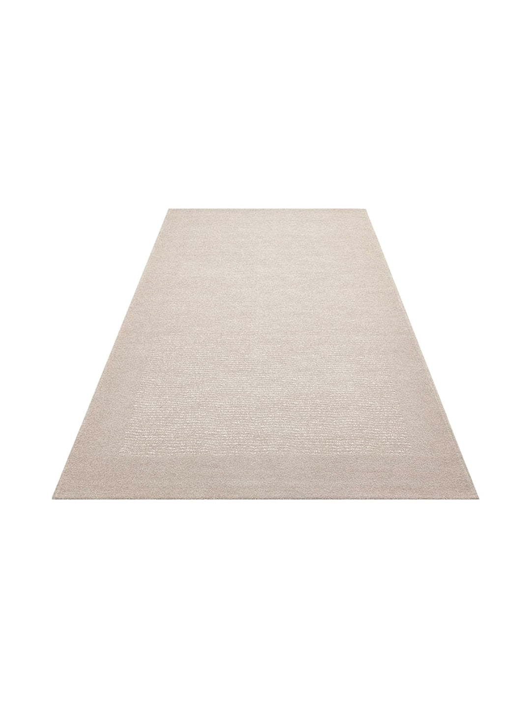 Atacama Cotton Non-Slip Based Living Room Corridor Entrance Kitchen Fine Woven Modern Carpet 01 BEIGE