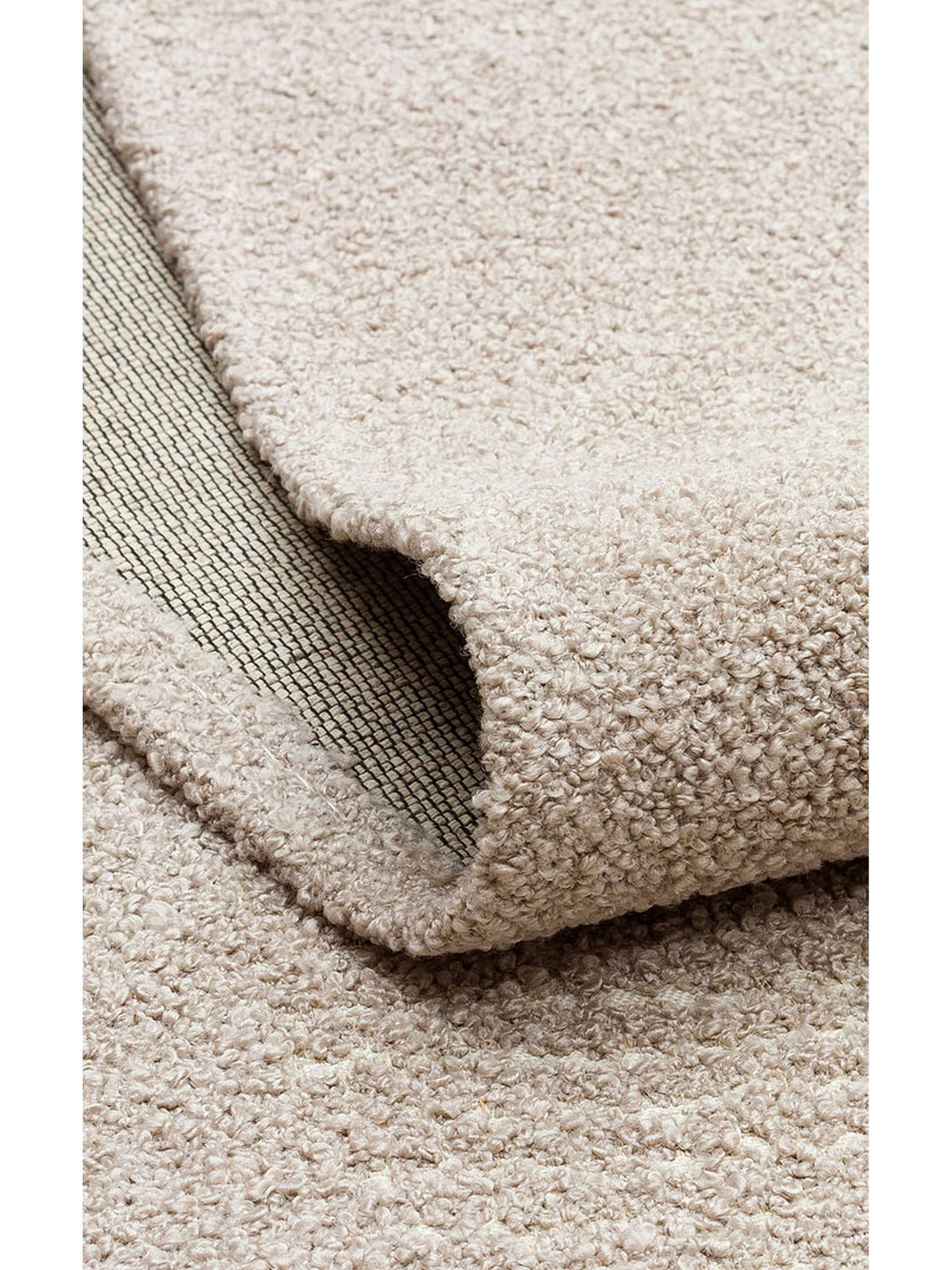 Atacama Cotton Non-Slip Based Living Room Corridor Entrance Kitchen Fine Woven Modern Carpet 01 BEIGE