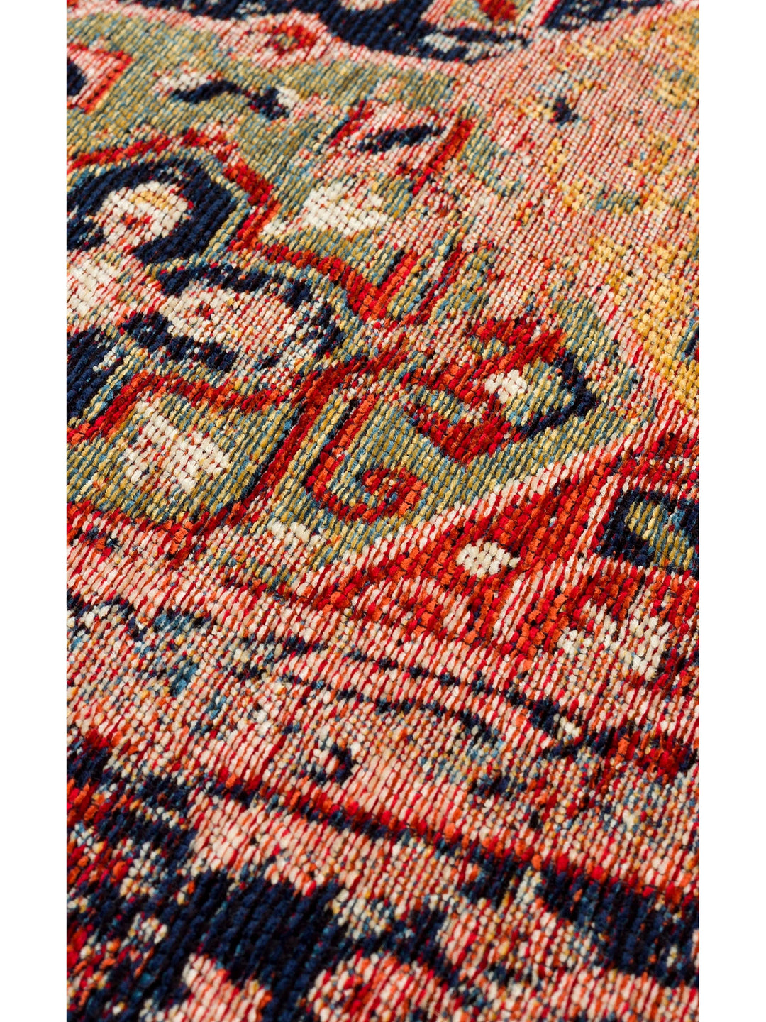 Cappadocia Antique Patterned Living Room Hall Kitchen Corridor Washable Non-Slip Based Rug 01 MULTY