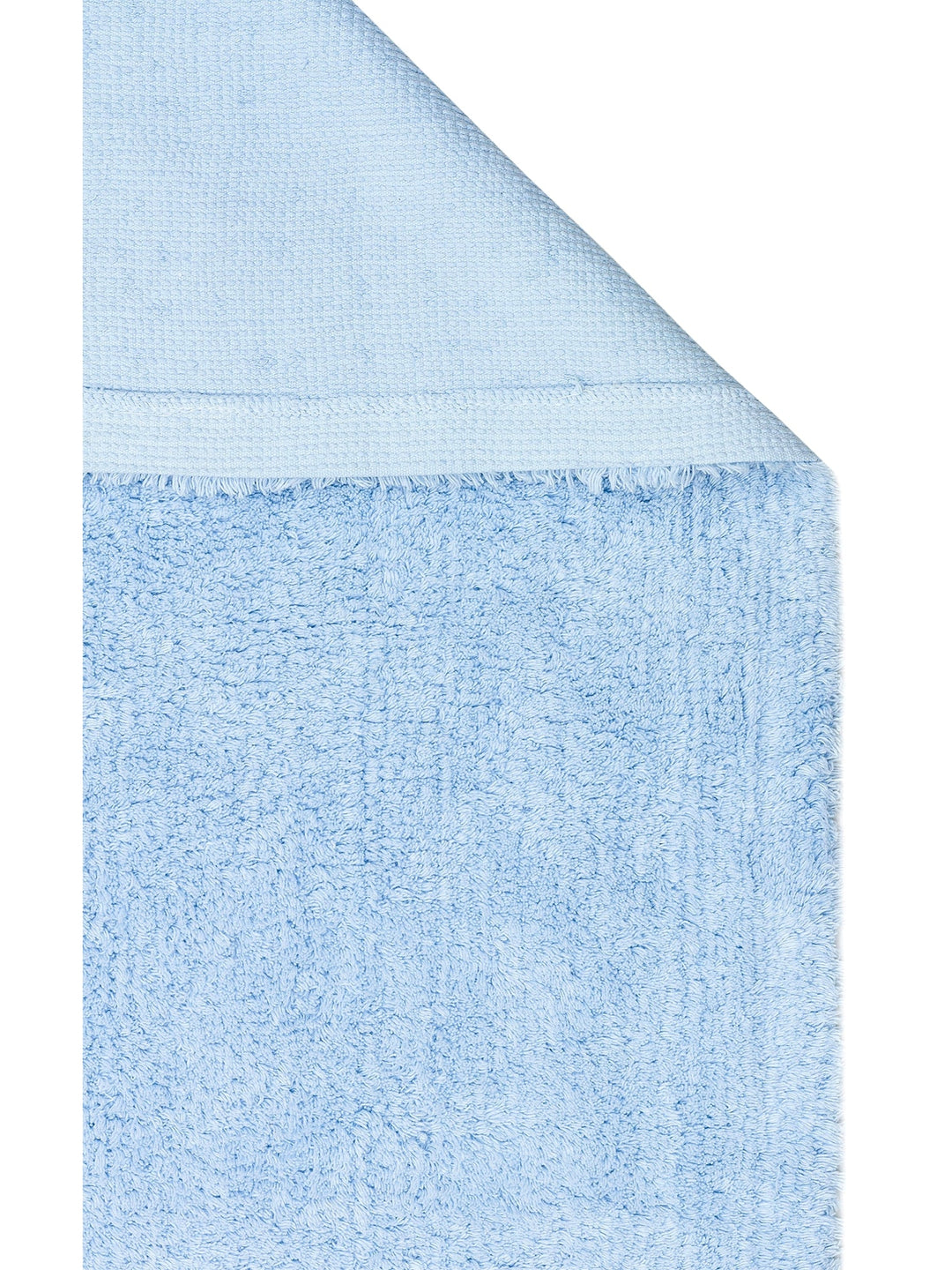 Cotton Baby 100% Natural Cotton Washable Non-Slip Based Baby Rug PLAIN BLUE