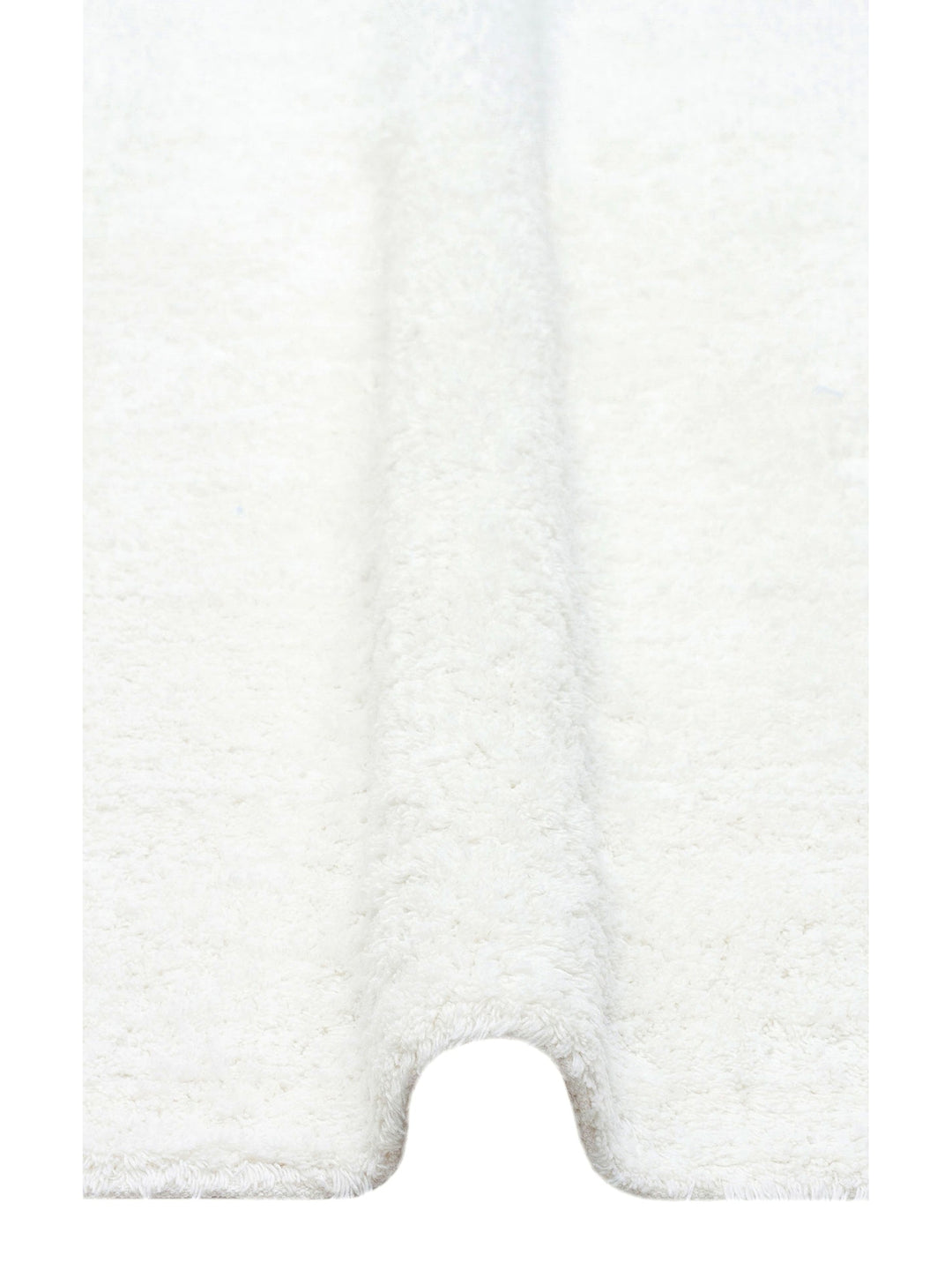 Cotton Baby 100% Natural Cotton Washable Non-Slip Based Baby Rug PLAIN WHITE