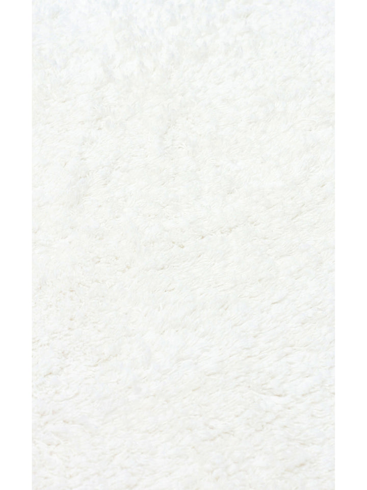 Cotton Baby 100% Natural Cotton Washable Non-Slip Based Baby Rug PLAIN WHITE