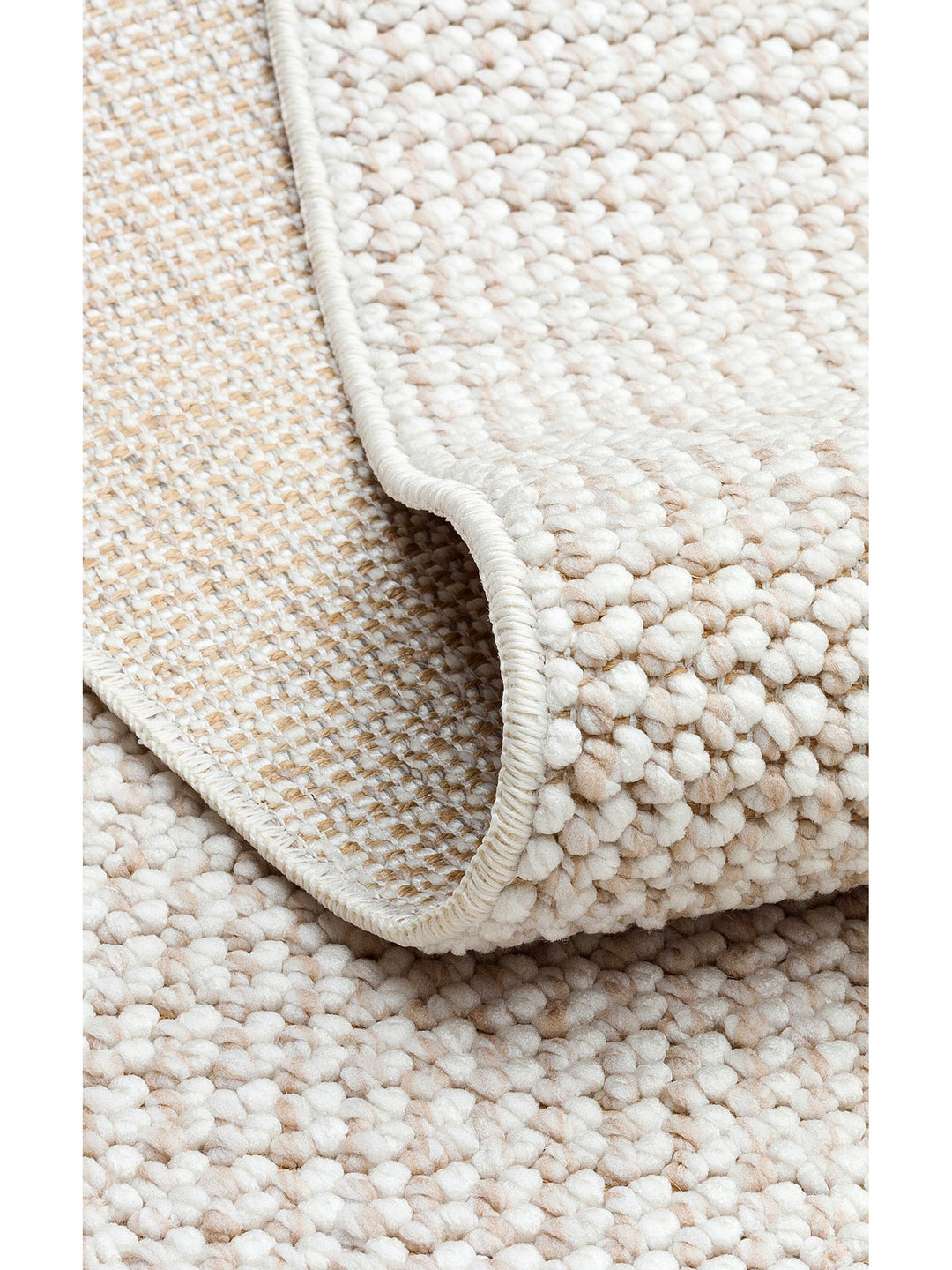 Mali Soft Touch Knitted Woven Living Room Hallway Entrance Bedroom Modern Carpet PLAIN BEIGE