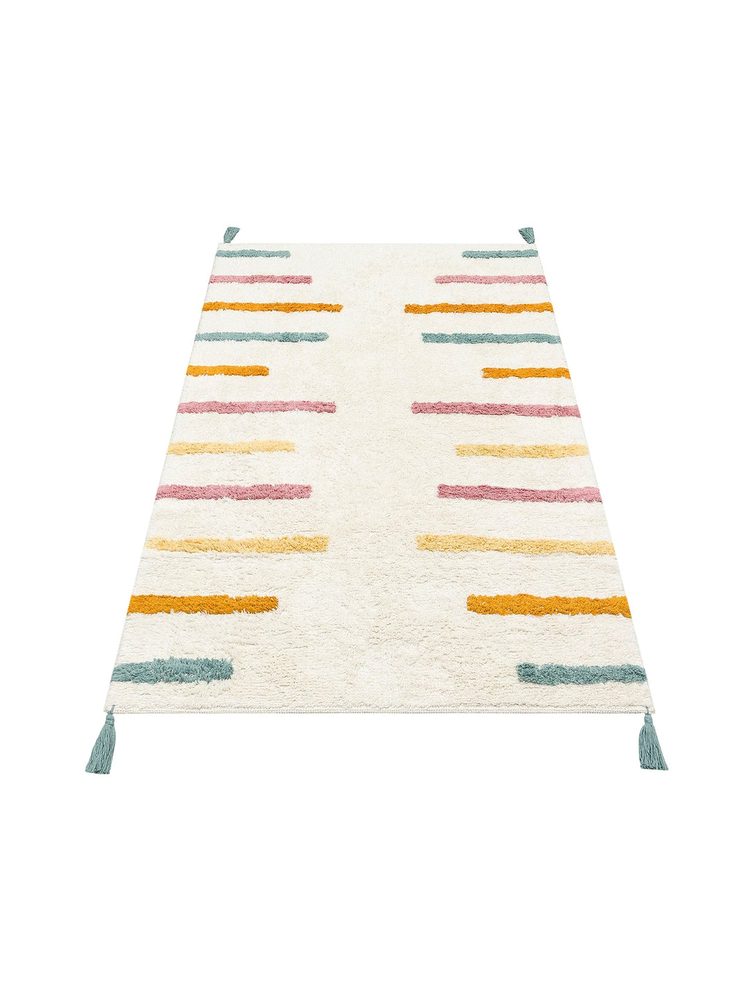 Cotton Baby 100% Natural Cotton Washable Non-Slip Based Baby Rug 03 MULTY XW