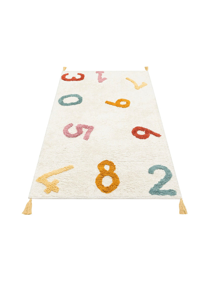 Cotton Baby 100% Natural Cotton Washable Non-Slip Based Baby Rug 02 MULTY XW