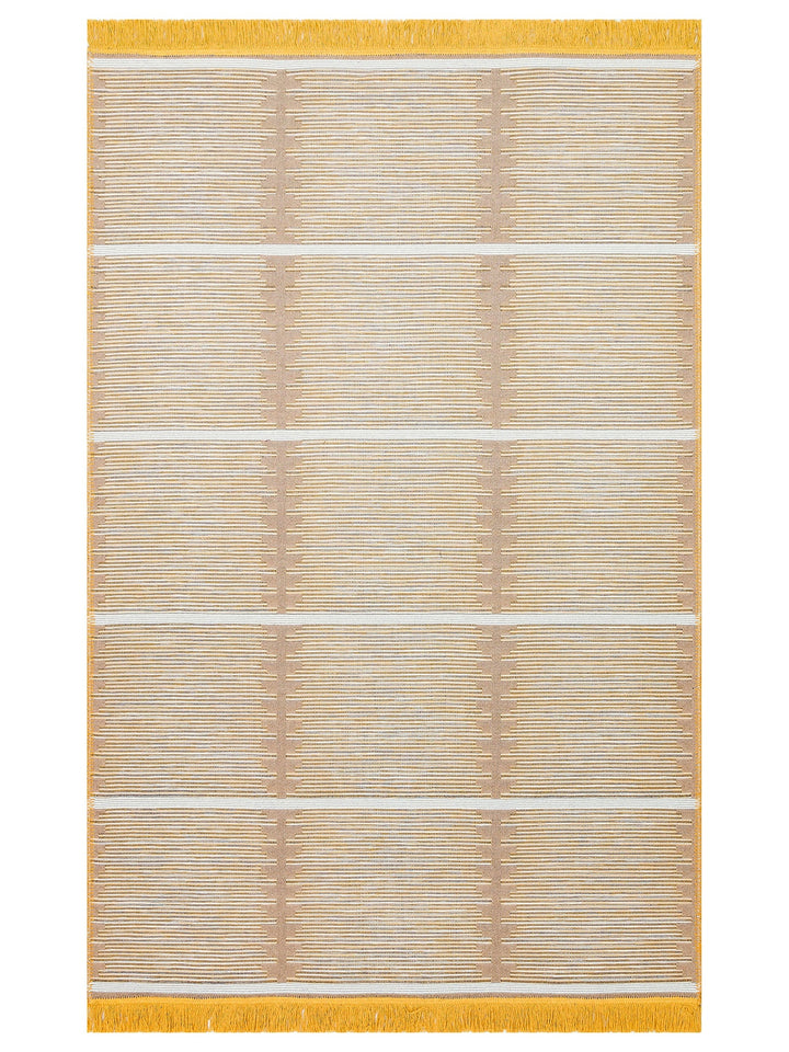 Maya Craft 100% Natural Cotton Washable Double Sided Living Room Kitchen Hallway Modern Rug 1WHY