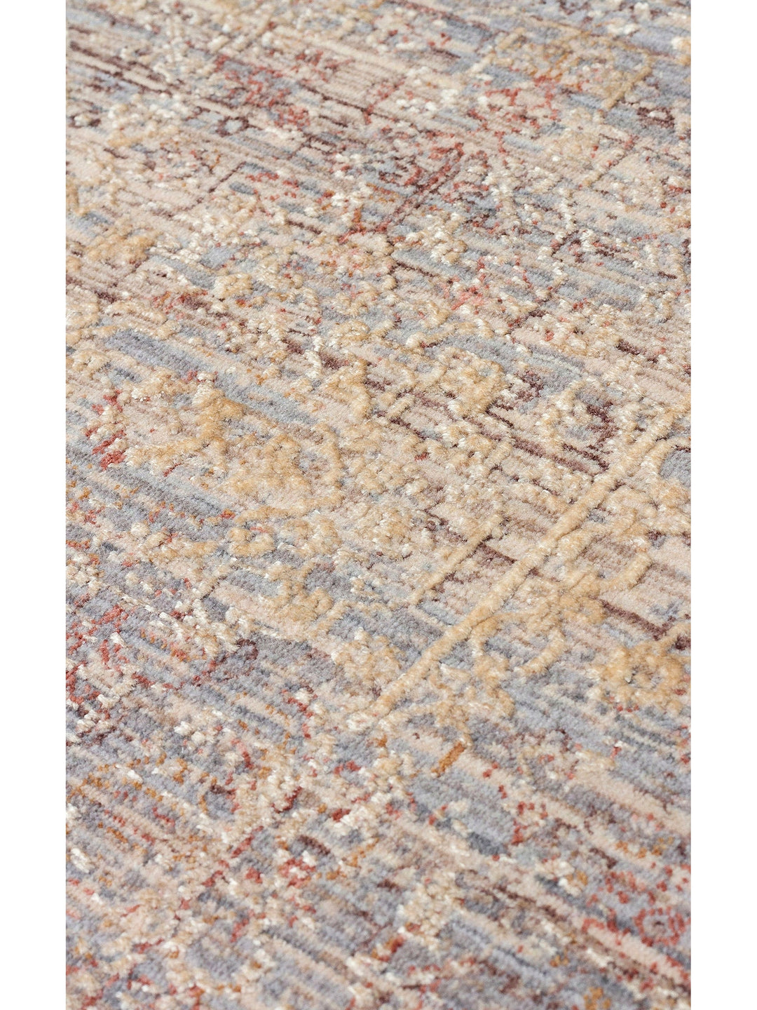 Göreme Series High Low Texture High Quality Dense Woven Modern Living Room Carpet 02 BEIGE