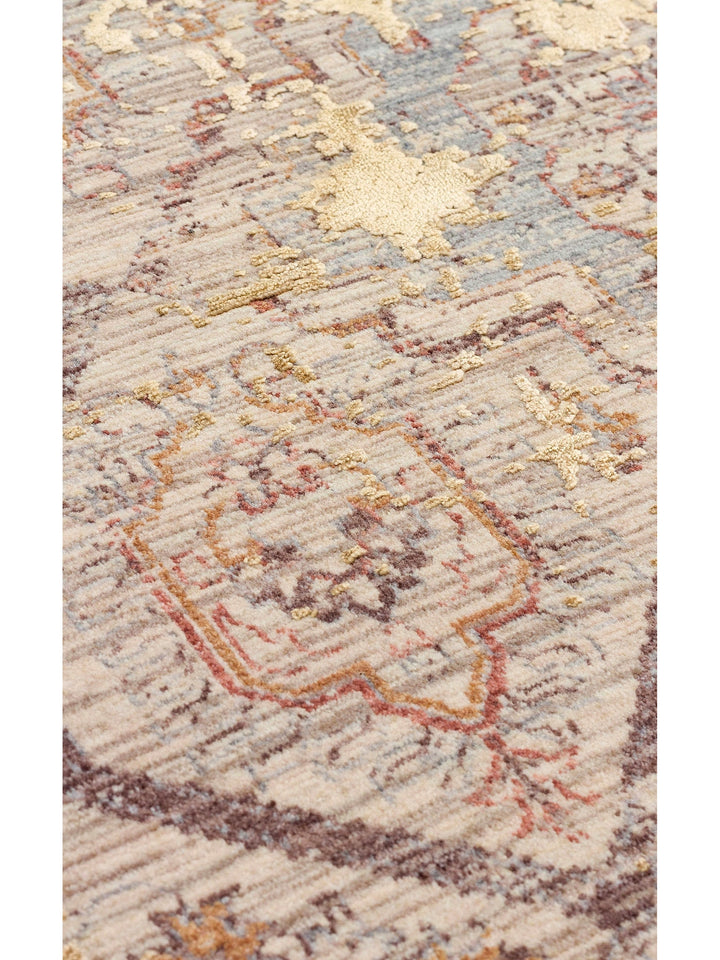 Göreme Series High Low Texture High Quality Dense Woven Modern Living Room Carpet 03 CAMEL