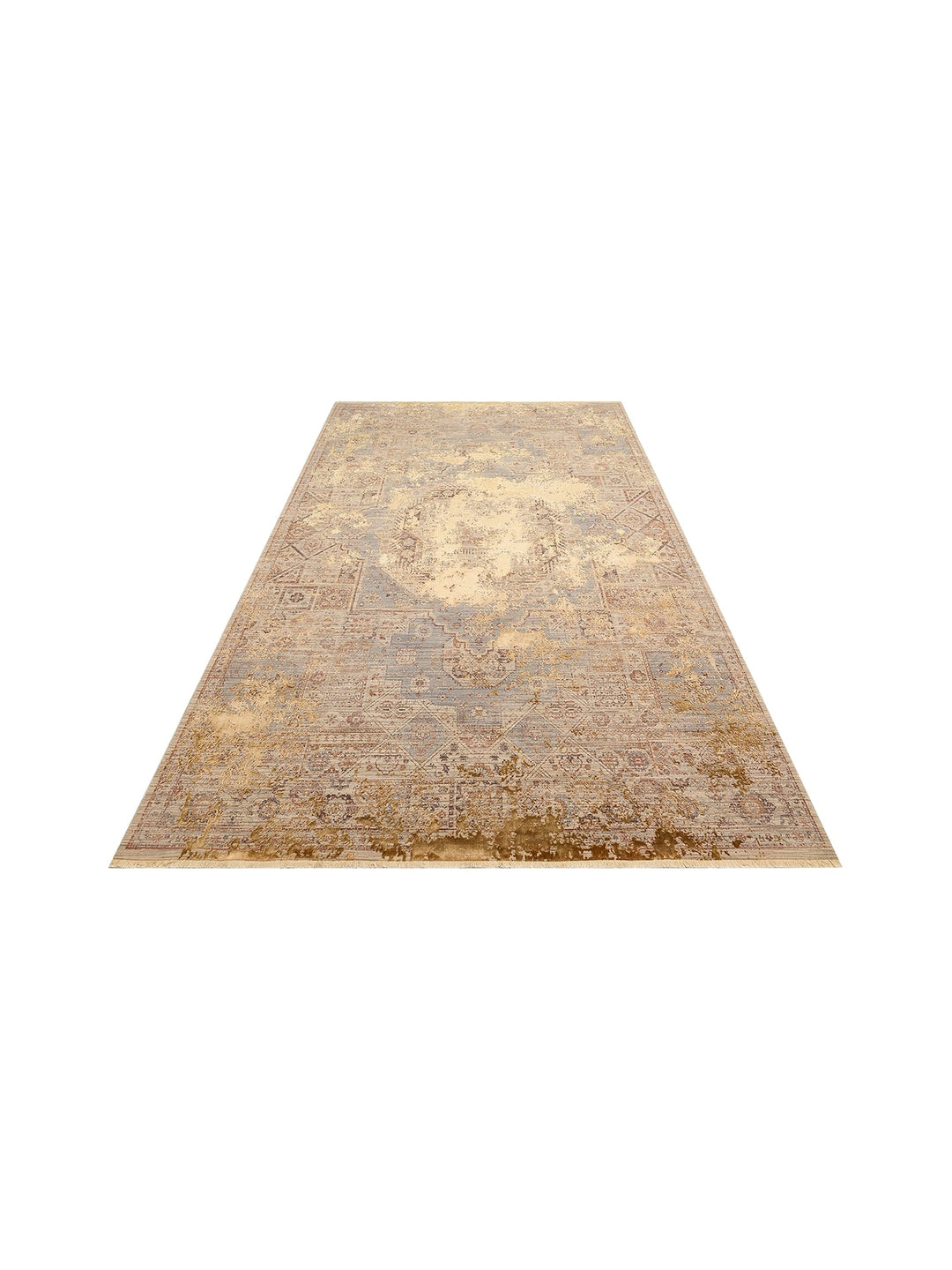 Göreme Series High Low Texture High Quality Dense Woven Modern Living Room Carpet 03 CAMEL