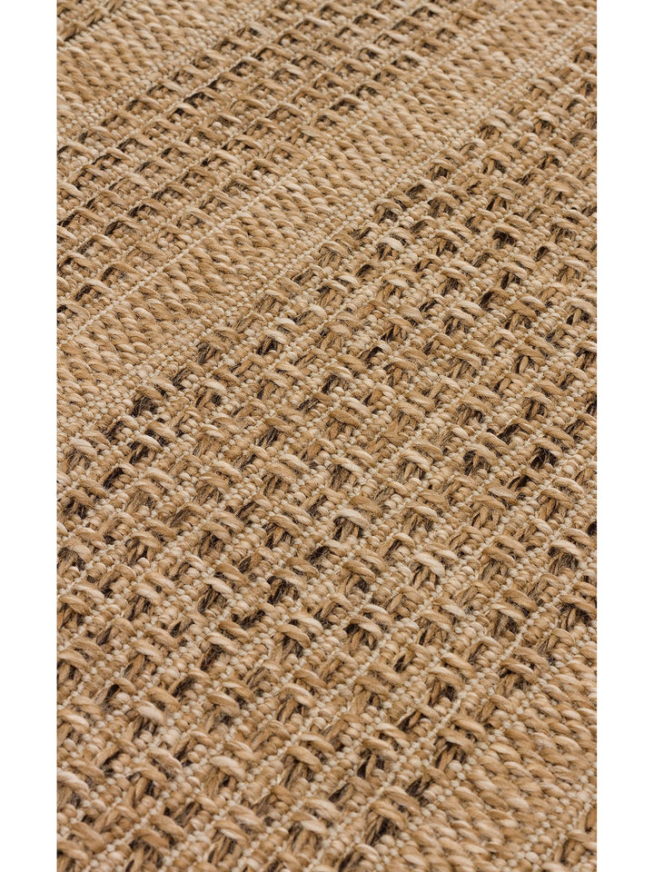 Mallorca Sun and Water Resistant Living Room Corridor Kitchen Balcony Jute Look Sisal Carpet 01 NAT