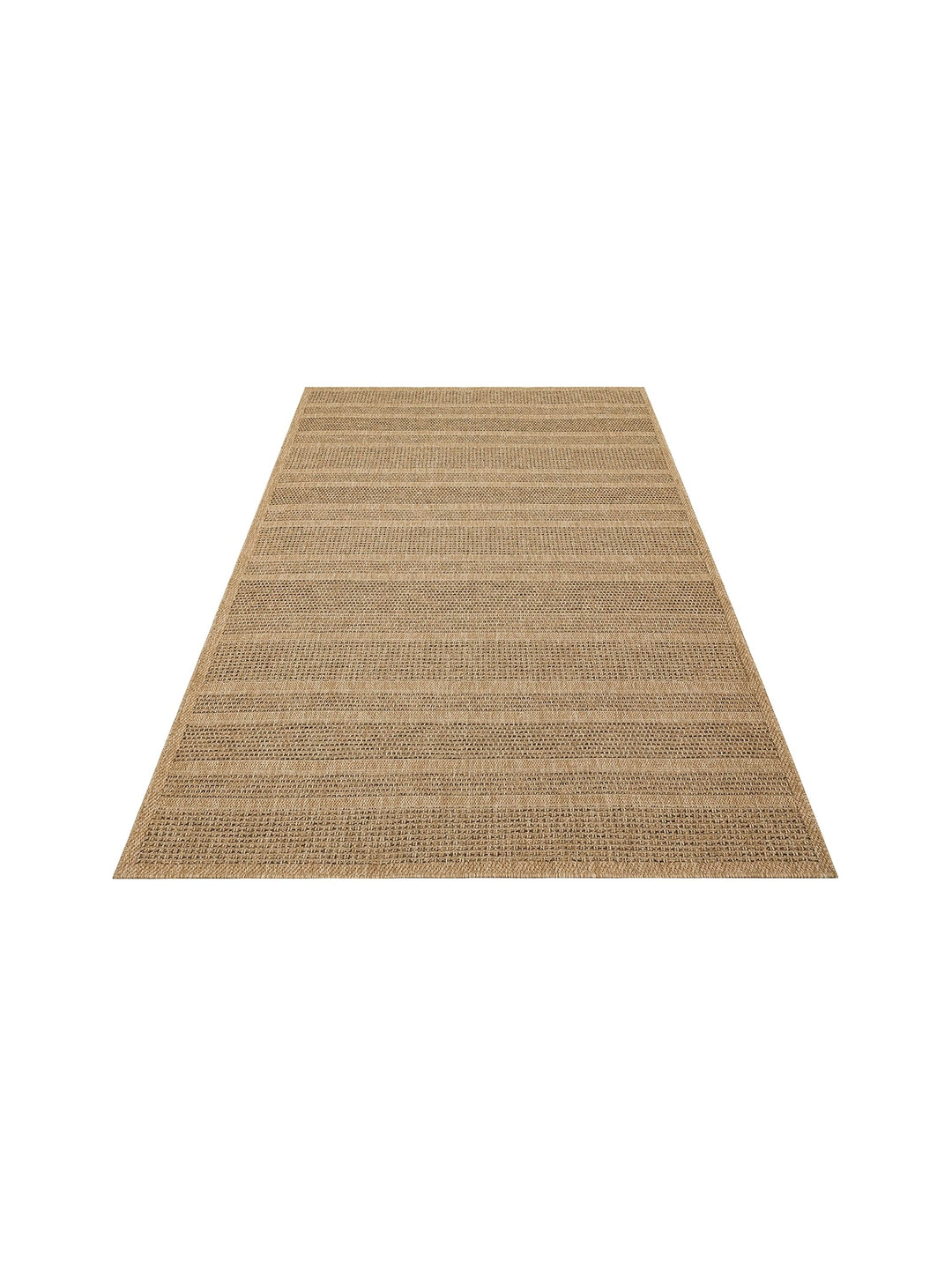 Mallorca Sun and Water Resistant Living Room Corridor Kitchen Balcony Jute Look Sisal Carpet 01 NAT