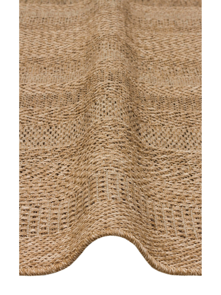 Mallorca Sun and Water Resistant Living Room Corridor Kitchen Balcony Jute Look Sisal Carpet 02NAT