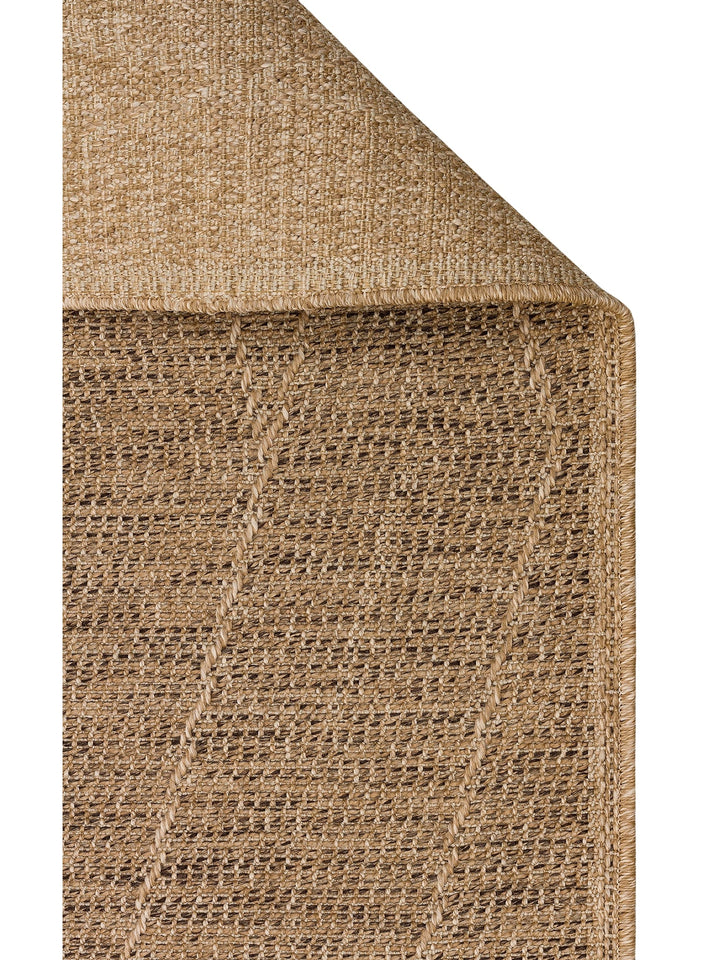 Mallorca Sun and Water Resistant Living Room Corridor Kitchen Balcony Jute Look Sisal Carpet 03NAT