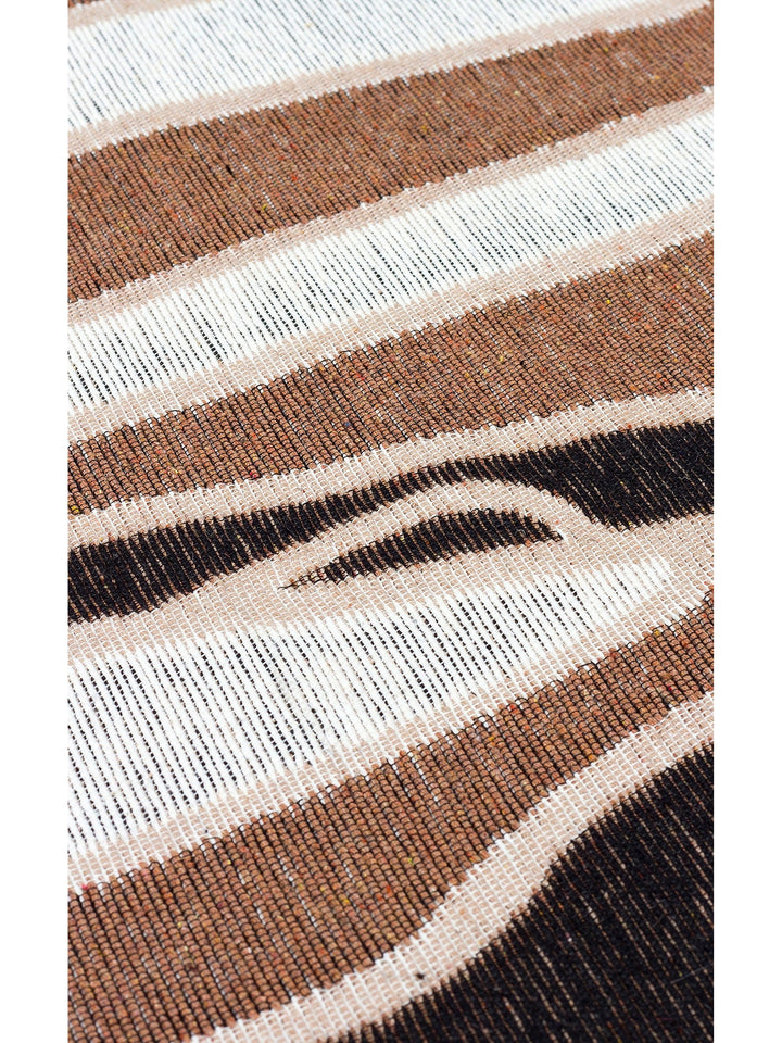 Maya Neo 100% Natural Cotton Washable Double Sided Living Room Kitchen Hallway Modern Rug 6BRWWH