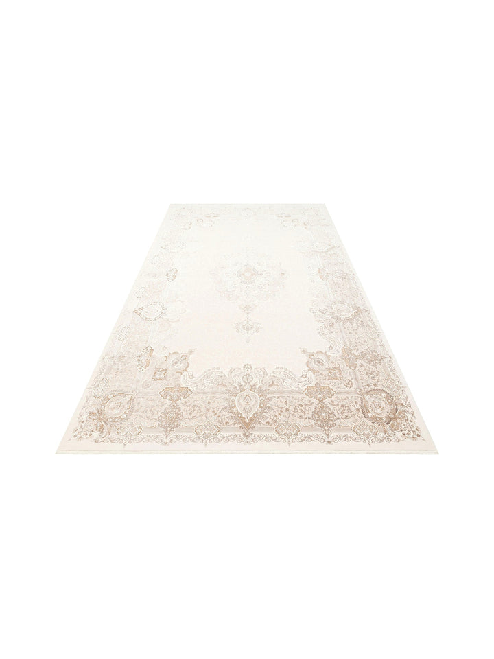 Üsküdar Series High Quality Dense Woven Modern Living Room Carpet 01 CREAM BEIGE