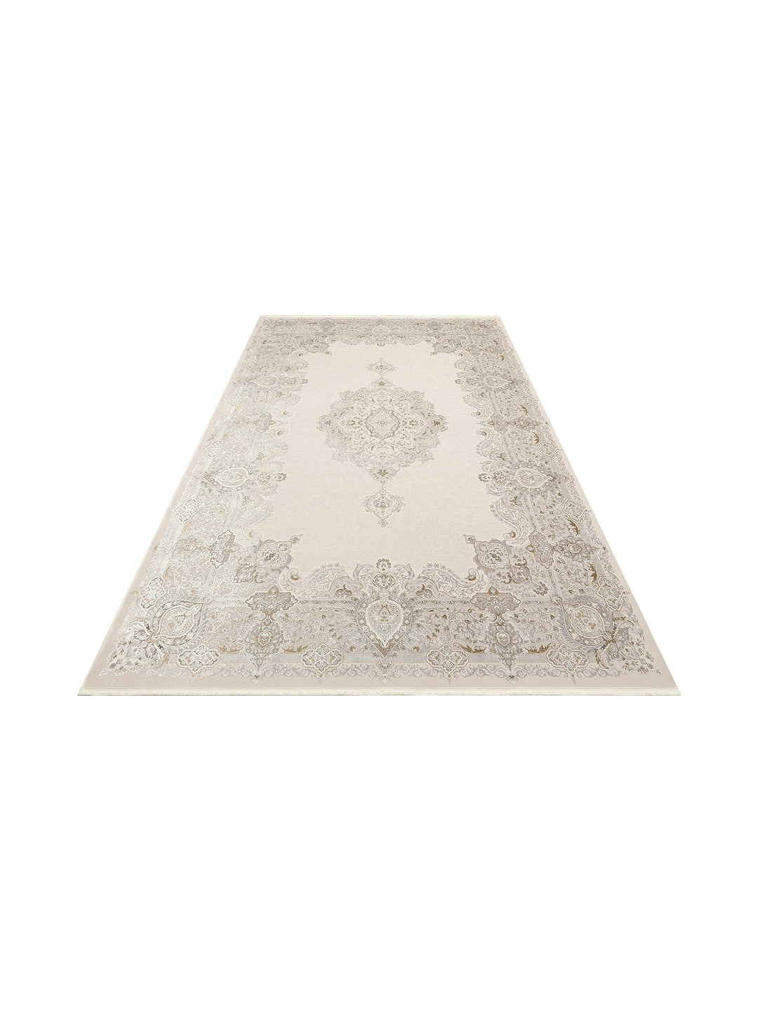 Üsküdar Series High Quality Dense Woven Modern Living Room Carpet 01 CREAM GREY