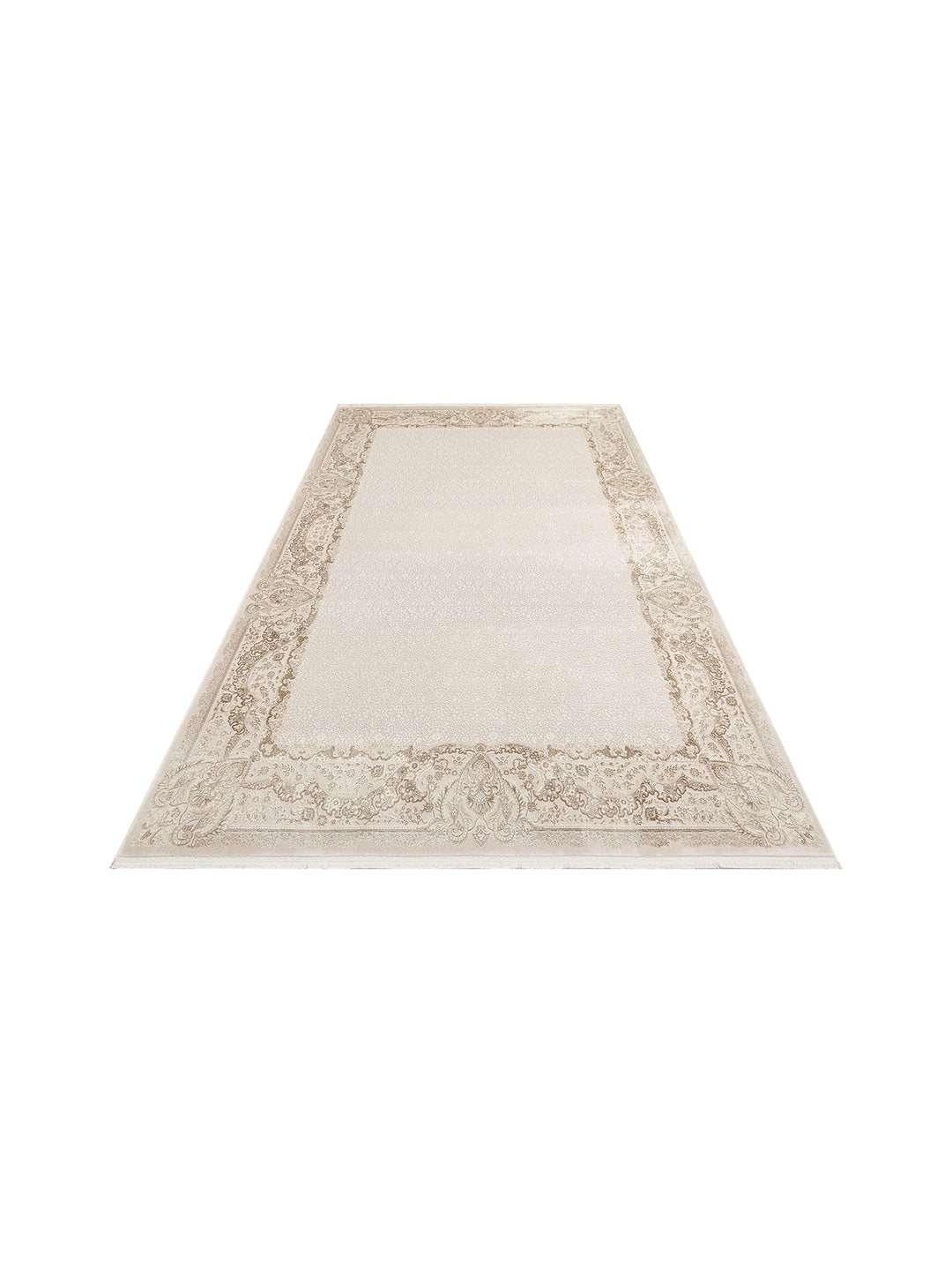 Tango Shiny Stylish and Modern Tightly Woven Living Room Carpet 03 CREAM BEIGE