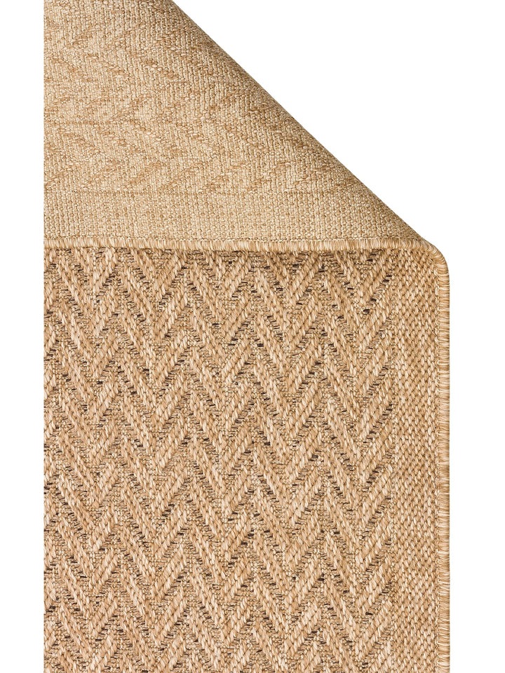 Mallorca Sun and Water Resistant Living Room Corridor Kitchen Balcony Jute Look Sisal Carpet 05NAT