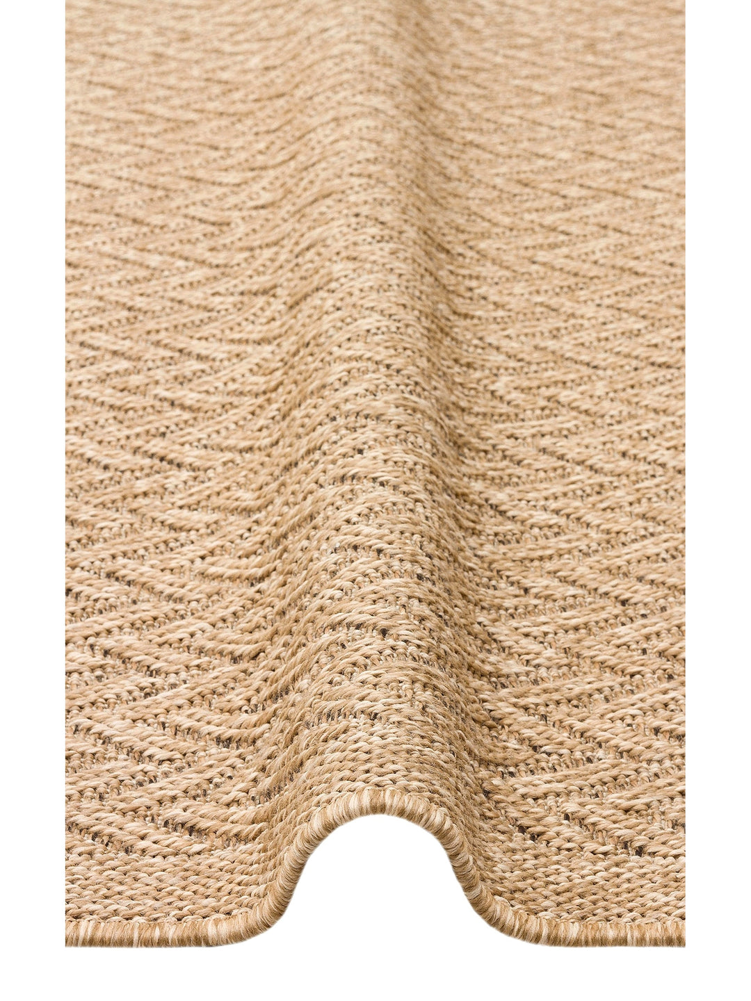 Mallorca Sun and Water Resistant Living Room Corridor Kitchen Balcony Jute Look Sisal Carpet 05NAT