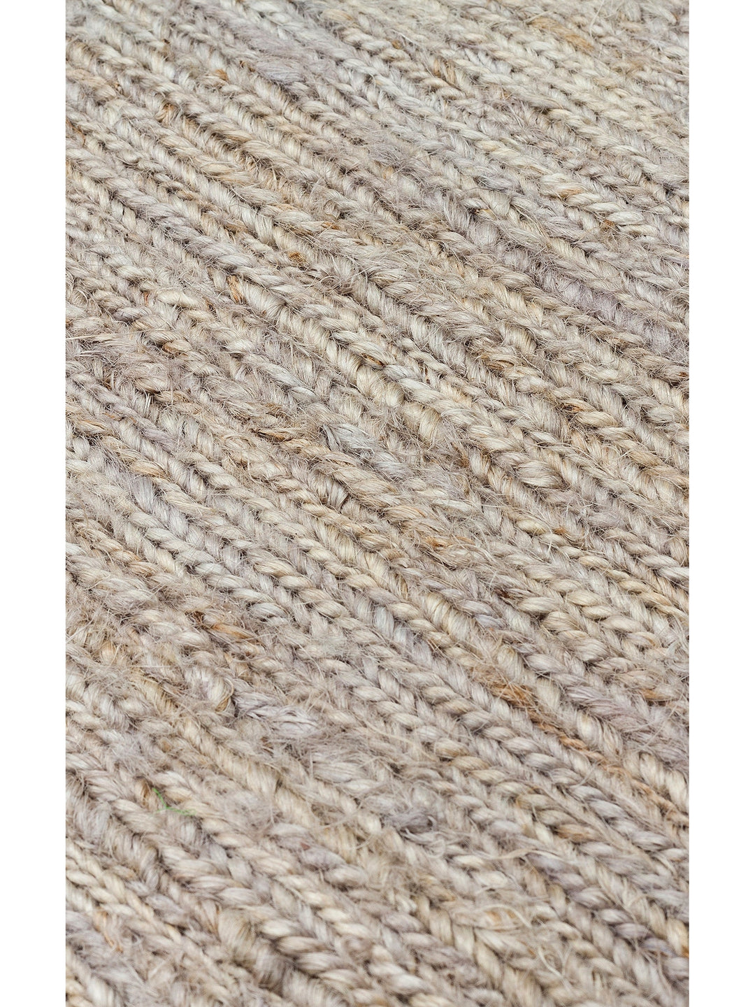 Coffee 100% Natural Hemp Living Room Hall Hallway Entrance Bedroom Knitted Carpet PLAIN GREY