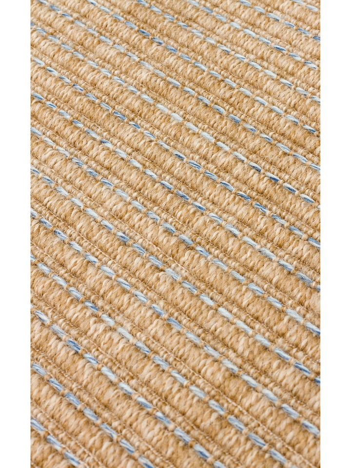 Dream Easy to Clean Sisal Look Carpet Suitable for Indoor and Outdoor Use 01 NATURAL BLUE