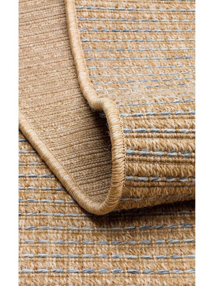 Dream Easy to Clean Sisal Look Carpet Suitable for Indoor and Outdoor Use 01 NATURAL BLUE