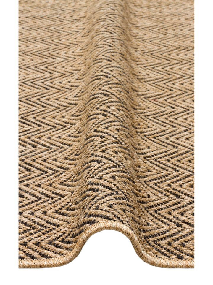 Dream Easy to Clean Sisal Look Carpet Suitable for Indoor and Outdoor Use 02 NATURAL BLACKXW