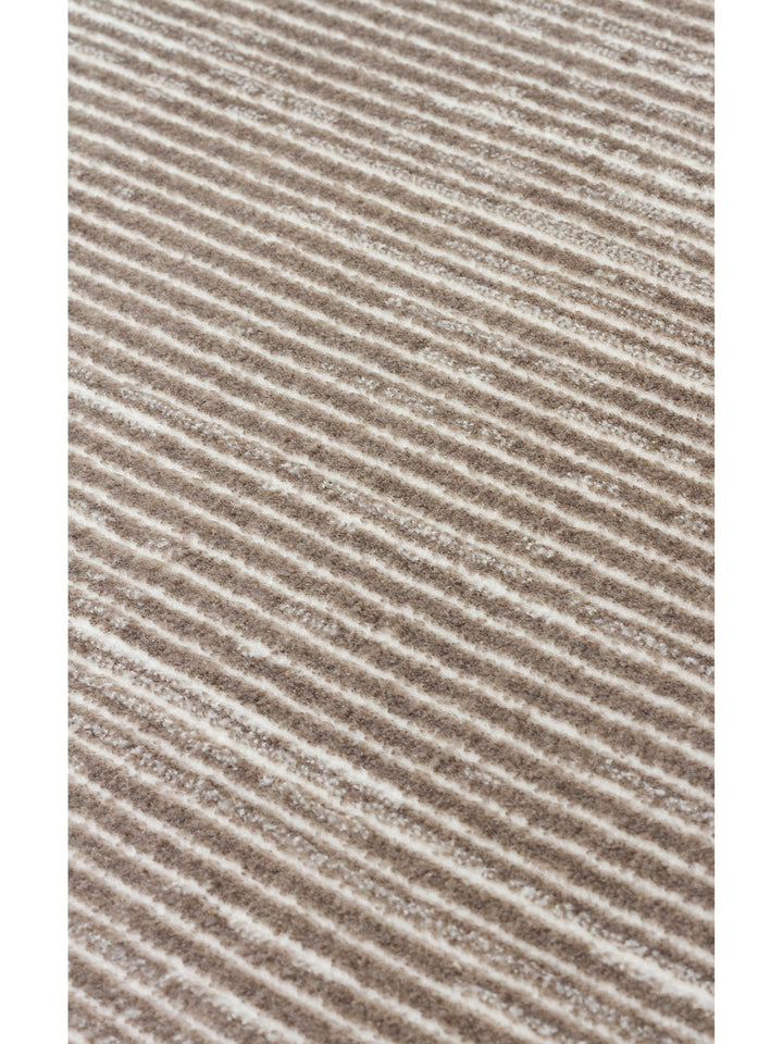 Smooth Lux Bright Living Room Hall Hallway Fine Woven Modern Carpet 907 BEIGE