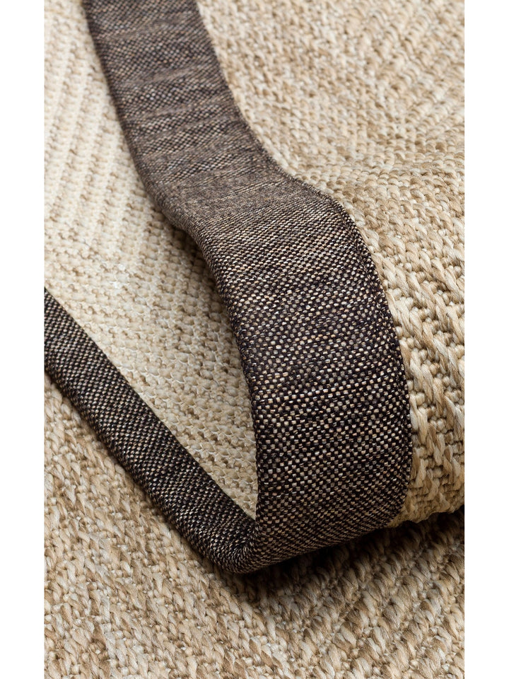 Dream Bordered, Lint-Free, Easy-to-Clean Sisal Carpet Suitable for Indoor and Outdoor Use 2704LBBDMIX