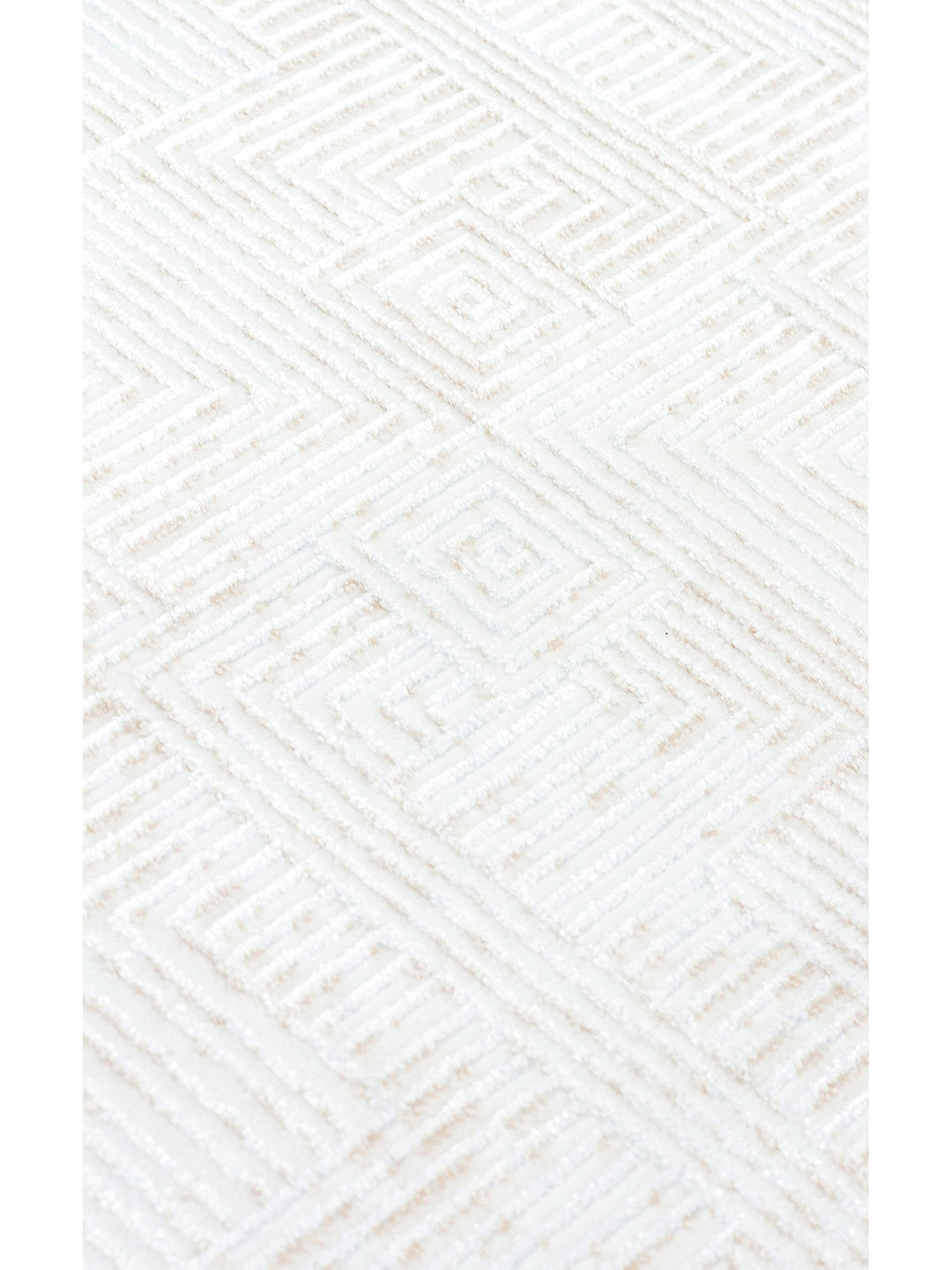 Smooth Washable Non-Slip Shiny Living Room Hallway Fine Woven Modern Carpet 109 CREAM BEIGE