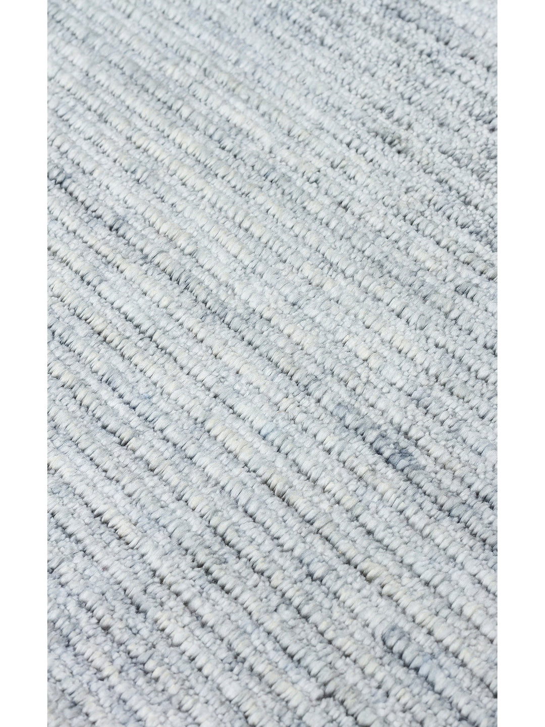 Brasilia Tensel Handmade Modern Simple Stylish Special Black Loom Carpet PLAIN SKY BLUE