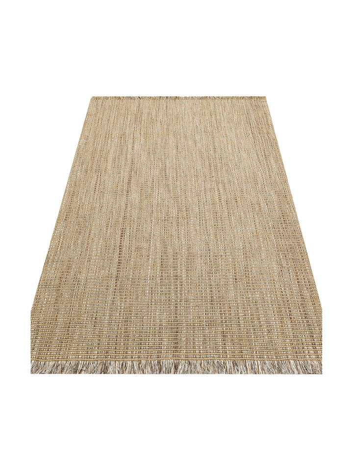 Kenitra Jüt Karışımlı Çift Taraflı Oturma Odası Koridor Antre Mutfak Balkon Modern Kilim 01 BEIGE