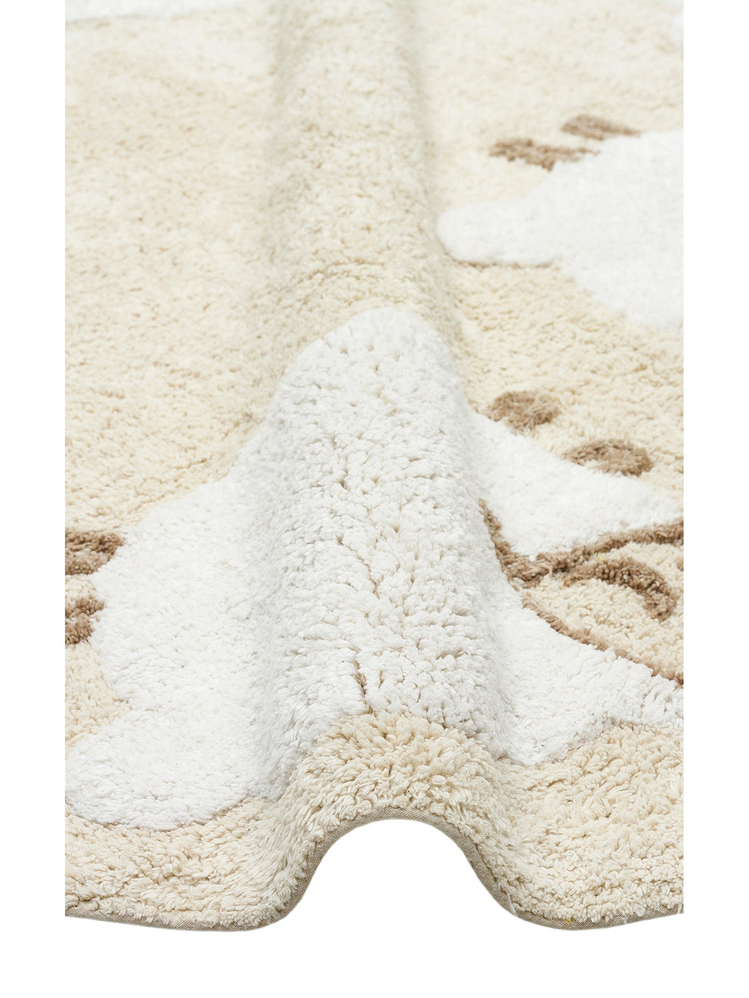 Cotton Baby 100% Natural Cotton Washable Non-Slip Based Baby Rug 11 MULTY XXW Q