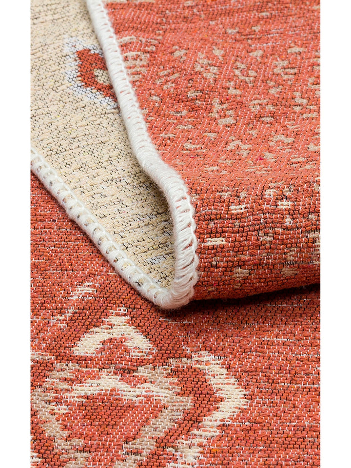 Maya 100% Natural Cotton Washable Double-Sided Living Room Kitchen Hallway Modern Rug 37 TERRA