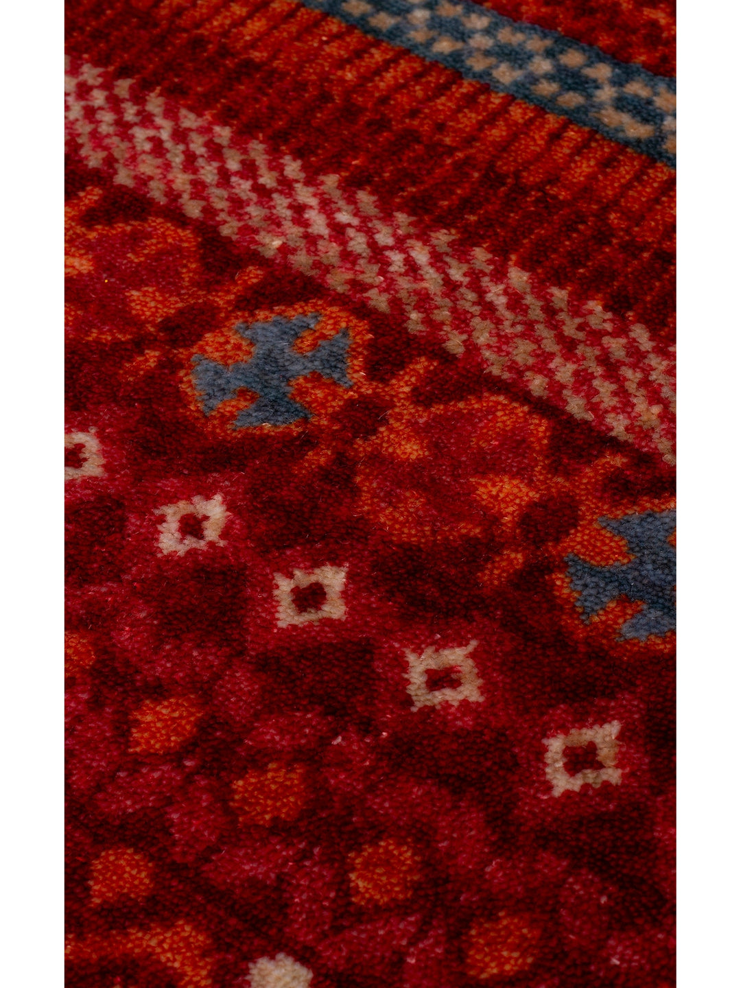 Oushak Carnaval 100% Natural Easy to Clean Handmade Tencel Modern Uşak Carpet 19 REDM