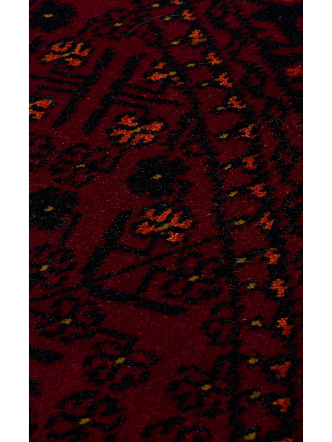 Kabul Afghan Yagcibedir Patterned Handcrafted Tensel Usak Carpet 960 RED Q