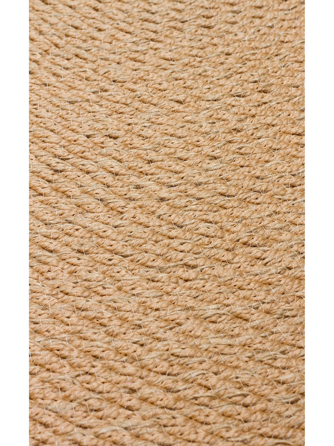 Cancun Jute Look Double Sided Living Room Corridor Kitchen Cotton Straw Knitted Carpet 03 JUT NATURAL