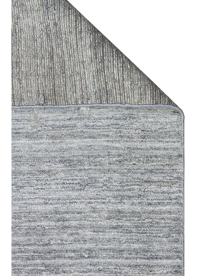 Amore Serisi %100 Naturel Muz İpeği Viskon ve Yün Karışımı Salon Oturma Odası El Dokuma Halı GREY - Carpetdocia
