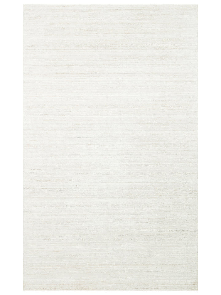 Amore Serisi %100 Naturel Muz İpeği Viskon ve Yün Karışımı Salon Oturma Odası El Dokuma Halı IVORY - Carpetdocia
