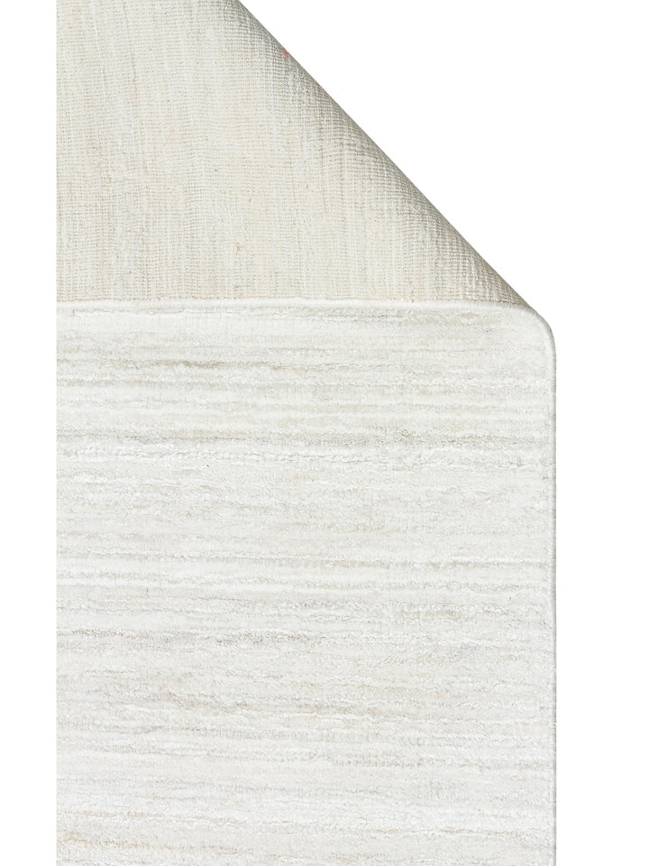 Amore Serisi %100 Naturel Muz İpeği Viskon ve Yün Karışımı Salon Oturma Odası El Dokuma Halı IVORY - Carpetdocia