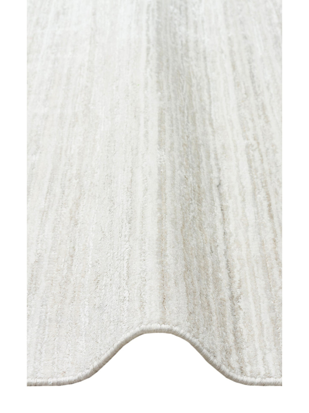 Amore Serisi %100 Naturel Muz İpeği Viskon ve Yün Karışımı Salon Oturma Odası El Dokuma Halı IVORY - Carpetdocia