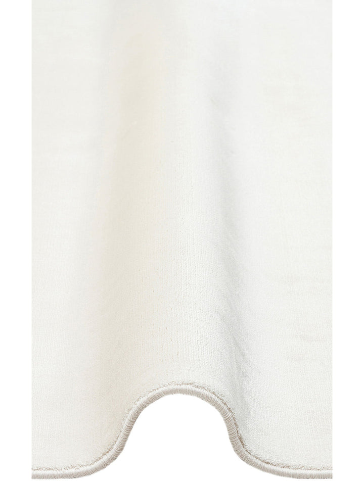 Andrea Serisi Modern Yüksek Kalite Sık Dokuma Salon Halısı PLAIN CREAM - Carpetdocia