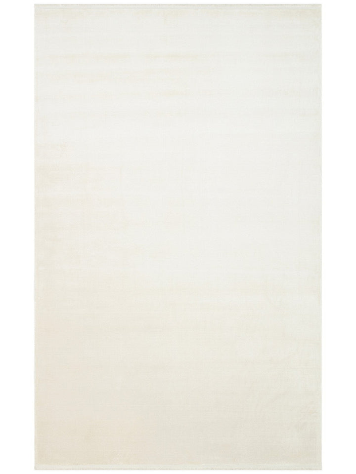 Andrea Serisi Modern Yüksek Kalite Sık Dokuma Salon Halısı PLAIN CREAM - Carpetdocia