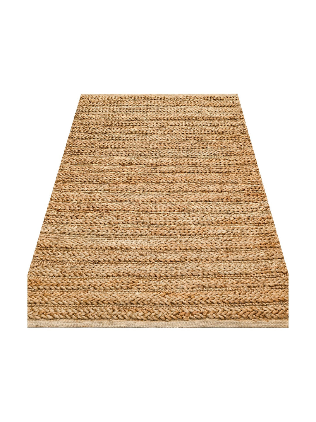 Baccarat Jüt %100 Naturel Oturma Odası Koridor Antre Mutfak Balkon El Dokuma Hasır Halı BAC MIX NAT - Carpetdocia
