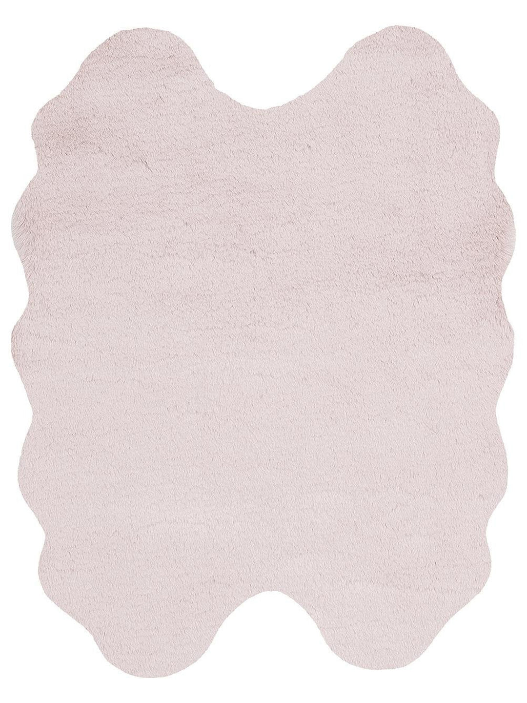 Bunny New Yumuşak Dokulu Uzun Tüylü Yıkanabilir Tavşan Postu POWDER QUARD N - Carpetdocia