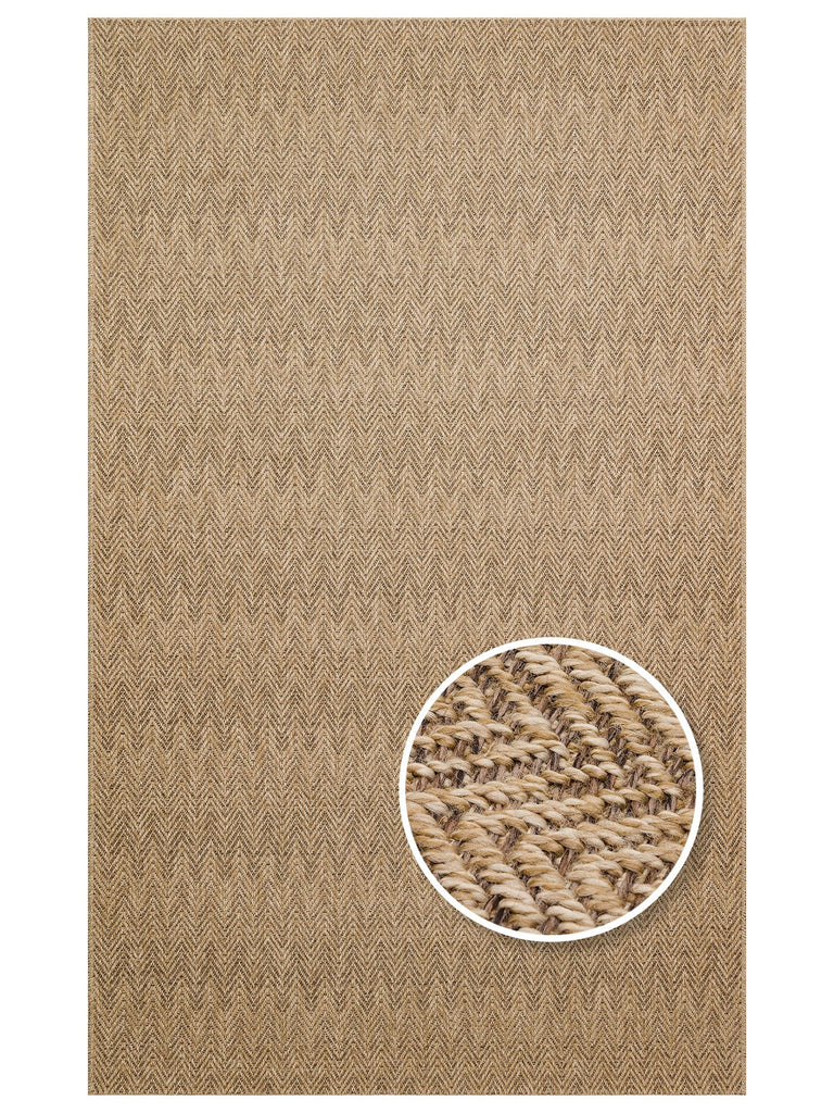 Dream Suitable for Indoor and Outdoor Use Easy to Clean Sisal-Looking Carpet 02NATMOCHA 